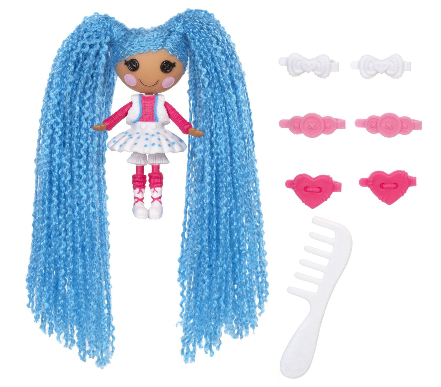 Mini Lalaloopsy Loopy Hair Doll Mittens Fluff n Stuff Walmart